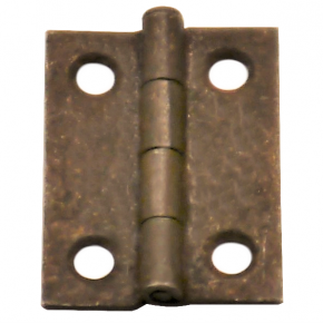 Scharnier Eisen antik Rollenlänge 30 mm x 22 mm