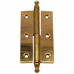 Scharnier links Messing Gesamtlnge 100mm Rollenlnge 75mm