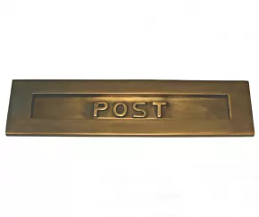 Briefschlitz Post horizontal Messing 80mm x 325mm