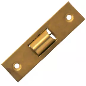 Federschnapper mit Schlieblech Messingblech 100 x 20mm