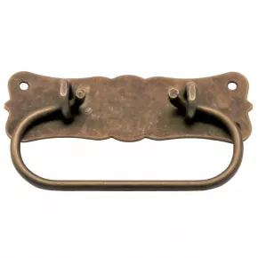 Kistengriff Eisen antik 105 x 30mm