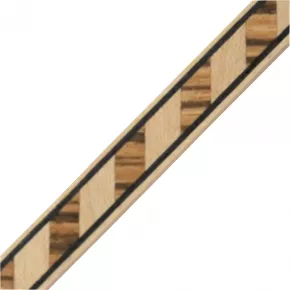 Bandintarsie 10 x 2mm Echtholz
