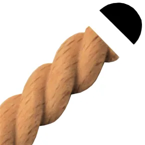 Zierleiste aus Buche 5 x 10mm Lnge 90cm 7.40/m