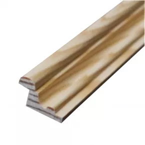 Falzleiste 18x12mm roh Erle Kiefer 240cm