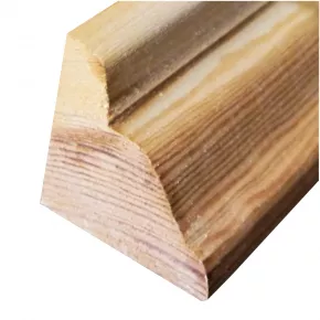 Profilleiste 50 x 48mm Lnge 2.40m Kiefer Erle 15.57/m