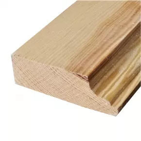 Sockelleiste 70x23mm 2400mm Erle Kiefer