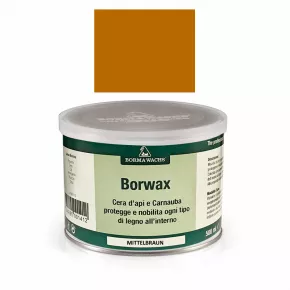 Borwax Bienenwachs Mittelbraun 500ml 21.42/l