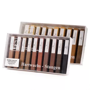 Hartwachsstangen dunkle Mbel 10er Pack
