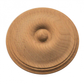 Holzapplikation Durchmesser 90mm Tanne Buche