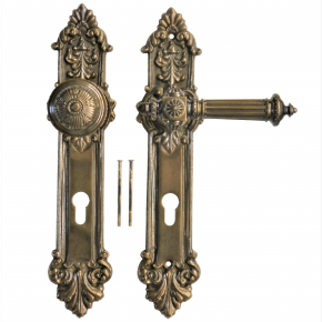 Sicherheitsgarnitur Set fr Haustr PZ 92mm