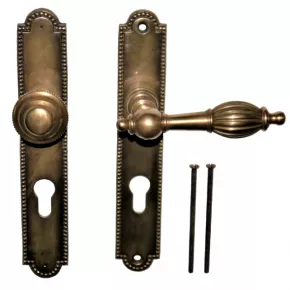 Sicherheitsgarnitur Set für Haustür mit PZ 92mm