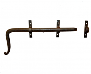 Riegel Eisen antik Länge 400mm