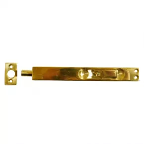 Rohrkantriegel Messing Nickel Lnge 150mm Hhe 20mm