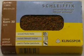 33892: Klingspor Schleiffix 80 x 50 mm 30er Korn