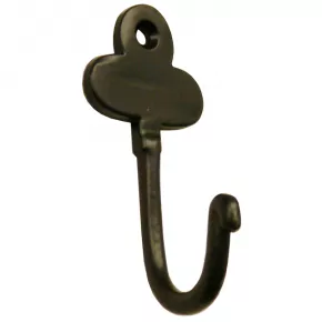 Haken Eisen schwarz 35 x 75mm