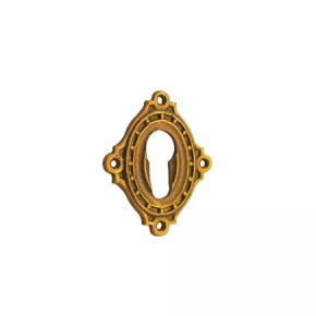 Schlsselrosette PZ Lnge 70 mm Breite 60 mm