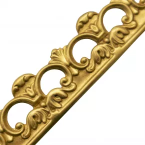 Zierleiste Messingblech 3 x 50mm