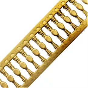 Zierleiste Messingblech 1 x 23mm