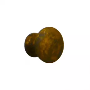 Mbelknopf Messing gedreht patiniert oder poliert Durchmesser 10mm