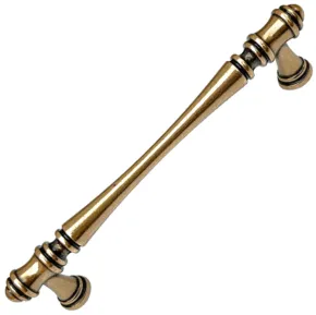 Mbelgriff Stossgriff 160x30mm vermessingt patiniert