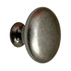 Mbelknopf rund 35mm altverzinnt