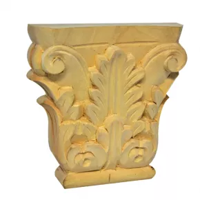 Holzapplikation Linde Breite 340mm Hhe 230mm Tiefe 65mm