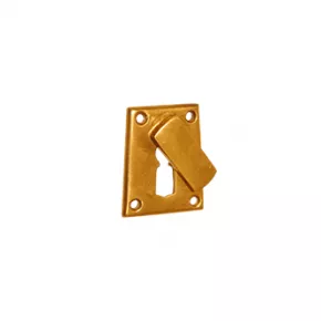 Schlsselrosette Breite oben 31 mm Breite unten 37 mm Hhe 44 mm