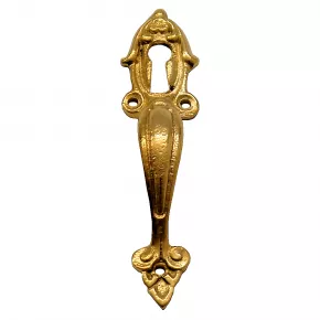 Griff mit Schlsselloch Messingguss 20 x 80mm