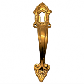 Griff mit Schlsselloch Messingguss 25 x 110mm