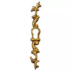 Schlsselschild Messingguss 13 x 90mm