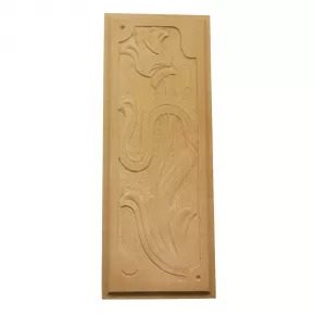 Holzzierteil aus Linde Breite 100mm Hhe 268mm