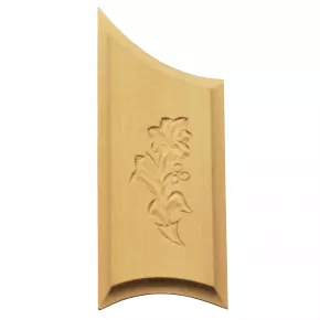 Holzzierteil Linde Breite 55mm Hhe 133mm