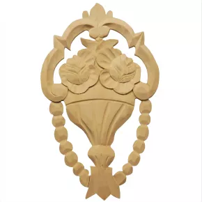 Holzzierteil Linde Breite 135mm Tiefe 230mm