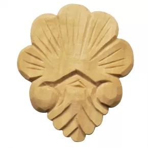 Holzzierteil Linde Breite 80mm Hhe 90mm