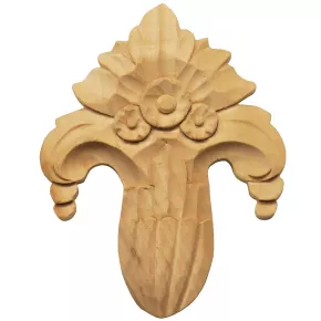 Holzzierteil Linde Breite 100mm Hhe 130mm