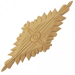 Holzzierteil Linde Breite 280mm Hhe 95mm