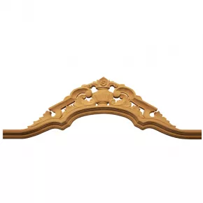 Schrankkrone aus Linde in 1600mm