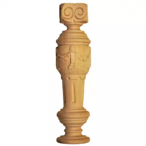 Halbsule Linde Durchmesser 63mm Lnge 255mm