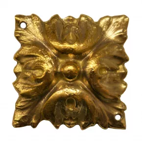 Zierteil Messingguss 41 x 41mm